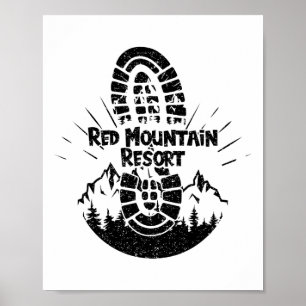 Wandern im Roten Gebirge Ressort Wandern im Tessin Poster