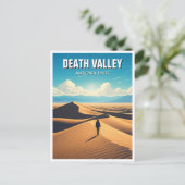 Wandern im Tal Nationalpark Souvenir Postkarte (Stehend Vorderseite)