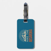 Wandern im Val Piora Gepäckanhänger (Rückseite vertikal)