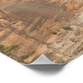 Wandern im Val Piora Nationalparkprojekt des Zion Poster (Ecke)