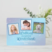 Wandern im Winter Wunderland Drei Foto (Stehend Vorderseite)