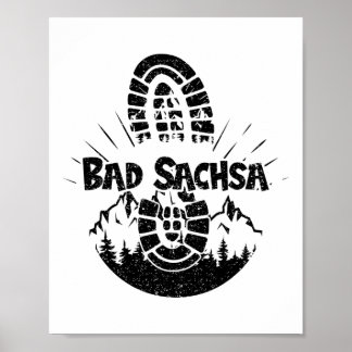 Wandern in Bad Sachsa Deutschland Ausflugsfahrer Poster