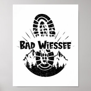 Wandern in Bad Wiessee Deutschland Ausflugsziele W Poster