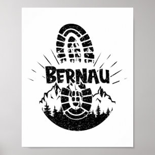 Wandern in Bernau Deutschland Ausflugswandern Poster