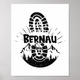 Wandern in Bernau Deutschland Ausflugswandern Poster