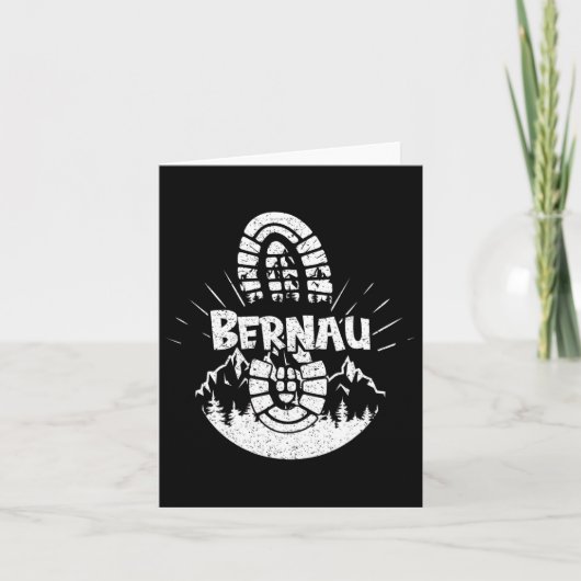 Wandern in Bernau Deutschland Ausflugsziele Wander Karte (Vorderseite)