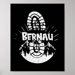 Wandern in Bernau Deutschland Ausflugsziele Wander Poster