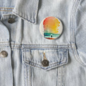Wandern in die Waves Abstrakt Beach Art Button (Beispiel)