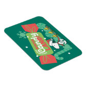 Wandern in einem winterlichen, feinen Land! Magnet (Rechte Seite)