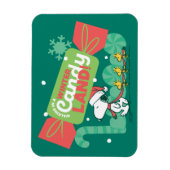 Wandern in einem winterlichen, feinen Land! Magnet (Vertikal)