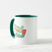 Wandern in einem winterlichen, feinen Land! Tasse (Vorderseite Links)