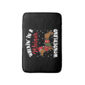 Wandern in einer Dackel Wunderland Schöne Dackel Badematte (Vorderseite Vertikal)