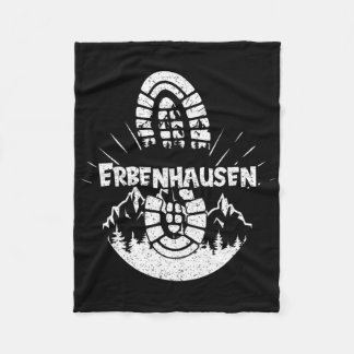 Wandern in Erbenhausen Deutschland Ausflugsfahrer Fleecedecke