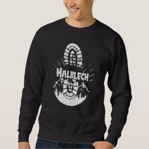 Wandern in Halblech Deutschland Urlaub Wanderer Sweatshirt