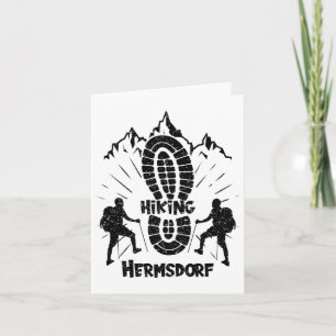 Wandern in Hermsdorf Deutschland Urlaub für Hiker Karte