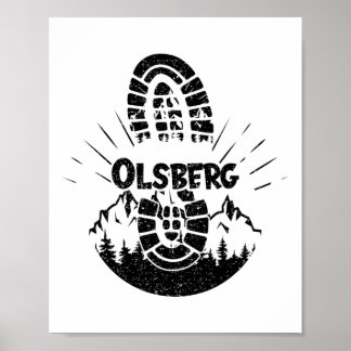 Wandern in Olsberg Deutschland Ausflugswandern Poster