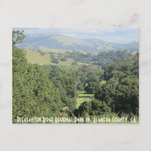 Wandern in Pleasanton, CA 5 Postkarte