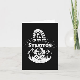 Wandern in Stratton Usa Urlaub Ski Karte