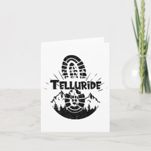 Wandern in Telluride USA Urlaub Ski Karte