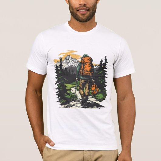 Wandern ist billiger als Therapie T-Shirt (Vorderseite)