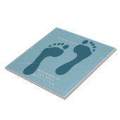 Wandern ist die beste Medizin, die Hippokrates zit Fliese (Seite)