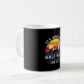 Wandern ist eine andere halbe Meile oder so Kaffeetasse (Vorderseite Links)