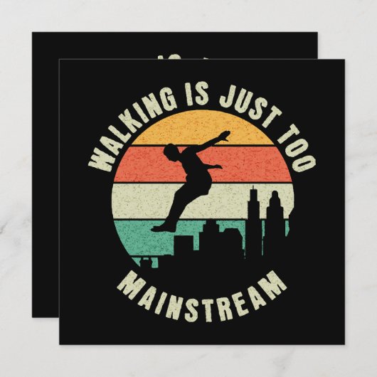 Wandern ist einfach zu Mainstream (Vorne/Hinten)