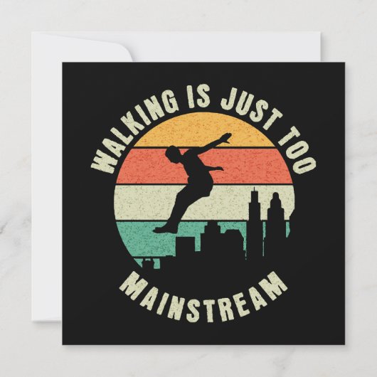 Wandern ist einfach zu Mainstream (Rückseite)