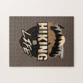 Wandern ist Leben Puzzle (Horizontal)