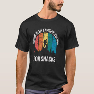 Wandern ist mein Lieblingsstipp für Snacks Funny H T-Shirt