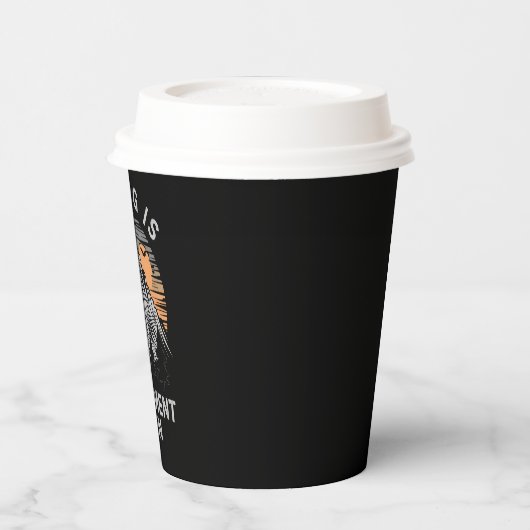 Wandern ist mein Ruhestandsplan Funny Wandern Pappbecher (Links)