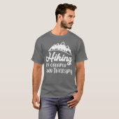 Wandern ist mein therapeutisches Wandergeschenk Pr T-Shirt (Vorne ganz)
