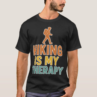 Wandern ist mein Therapie-Freund T-Shirt