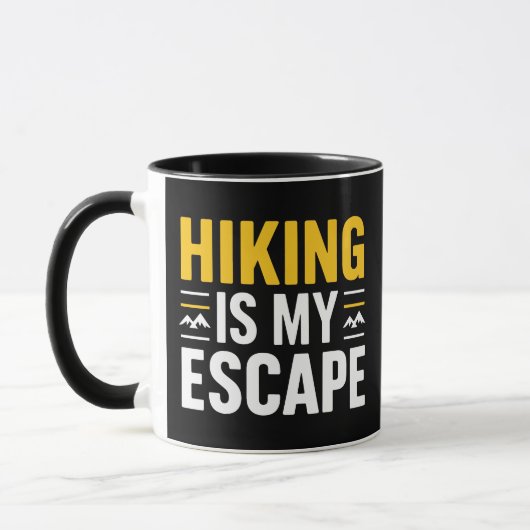 Wandern ist meine Escape-Tasse Tasse (Links)
