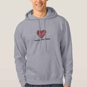 Wandern ist meine Lebensader – T-Shirt für Wanderf Hoodie