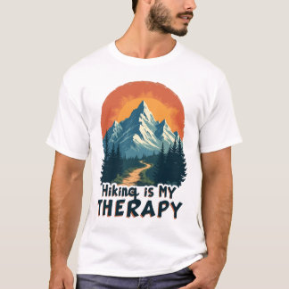 Wandern ist meine Therapie T-Shirt