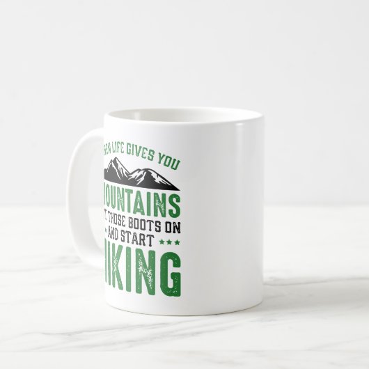 Wandern Kaffeetasse (Vorderseite Links)