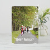 WANDERN KARTE (Stehend Vorderseite)