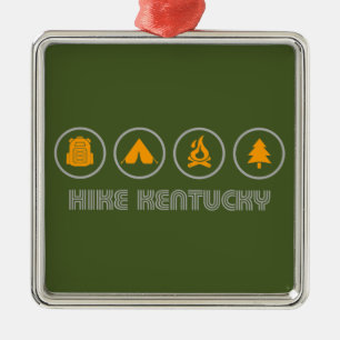 Wandern Kentucky Ornament Aus Metall