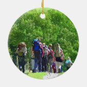 WANDERN KERAMIK ORNAMENT (Hinten)