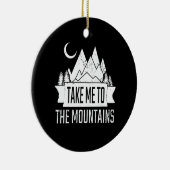 Wandern Keramik Ornament (Rechts)