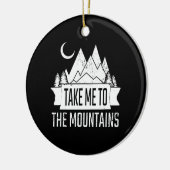 Wandern Keramik Ornament (Links)