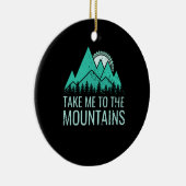 Wandern Keramik Ornament (Rechts)