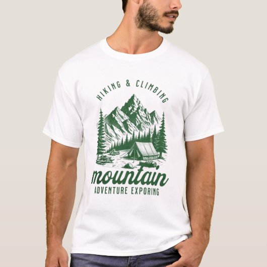 Wandern & Klettern T-Shirt (Vorderseite)
