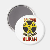 Wandern Klipah Magnet (Vorderseite/Rückseite)