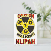 Wandern Klipah Postkarte (Stehend Vorderseite)