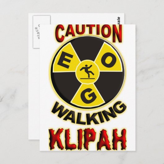 Wandern Klipah Postkarte (Vorne/Hinten)