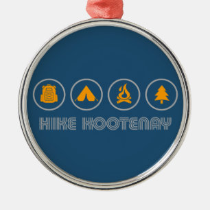 Wandern Kootenay-Nationalpark Ornament Aus Metall