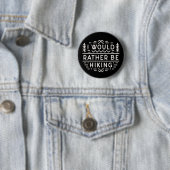 Wandern lustige Introvertierte Wanderer Retro Vint Button (Beispiel)