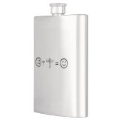 Wandern macht dich glücklich flachmann (Links)